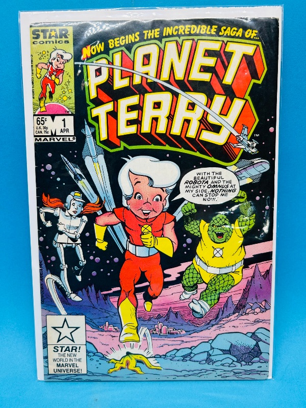 Photo 1 of 593267…vintage Planet Terry comic #1 in plastic sleeve 