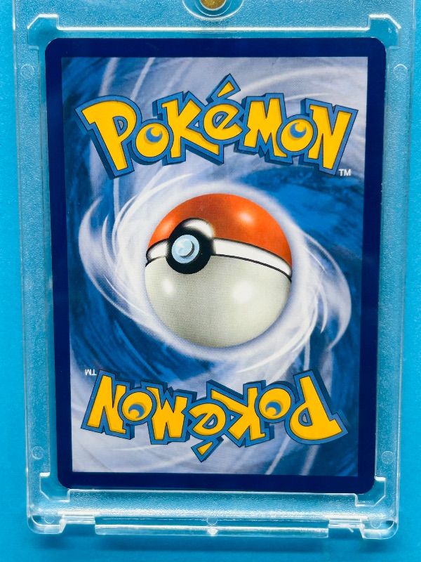 Photo 1 of 593288…Mewtwo Pokémon card in hard plastic case