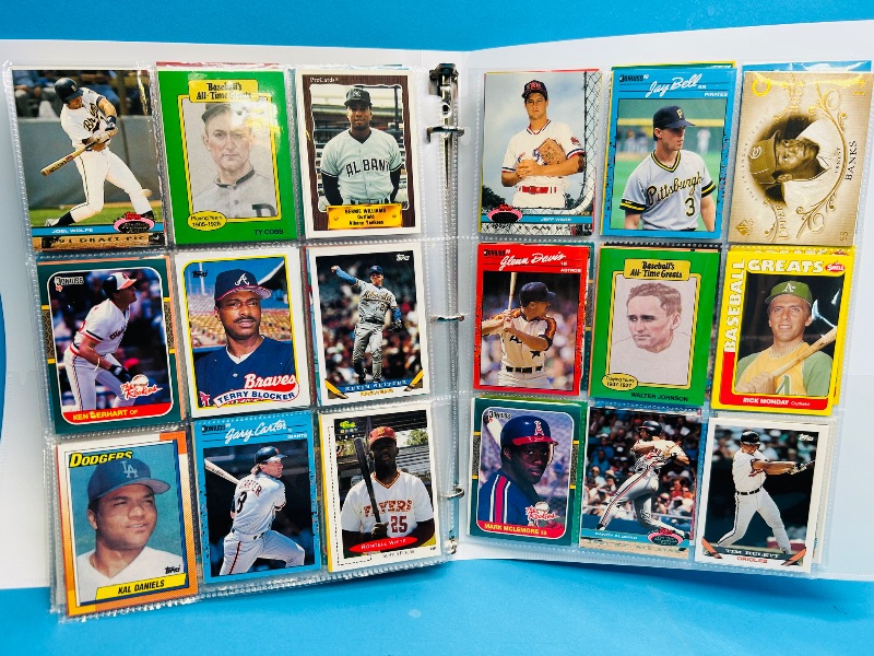 Photo 1 of 593347…final sale no returns/refunds-360 mixed baseball cards in binder 