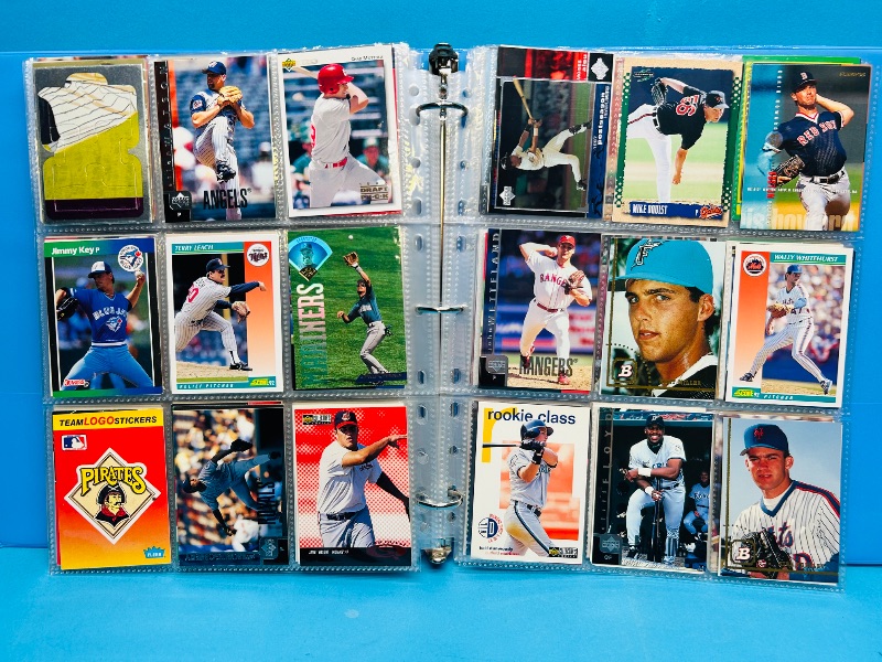 Photo 1 of 593378… final sale no returns/refunds-360 mixed baseball cards in binder 