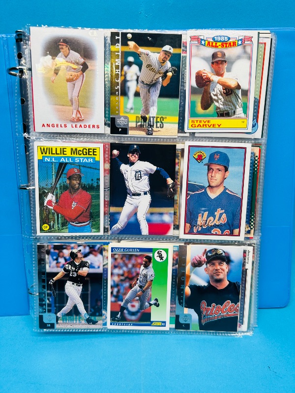 Photo 1 of 593378… final sale no returns/refunds-360 mixed baseball cards in binder 