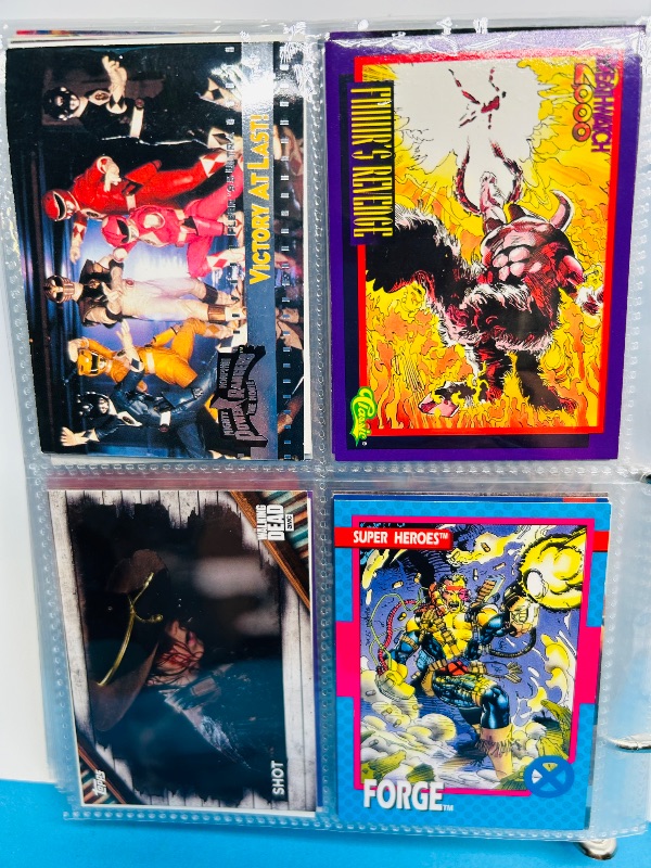 Photo 1 of 593381… final sale no returns/refunds-160 mixed character /trading cards in binder 