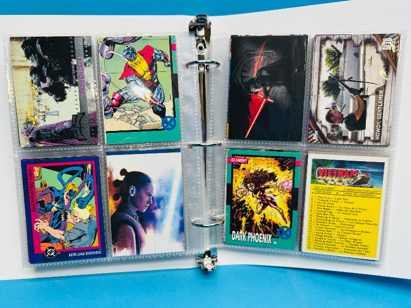 Photo 1 of 593381… final sale no returns/refunds-160 mixed character /trading cards in binder 