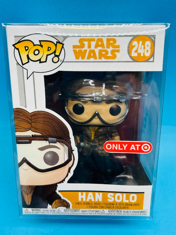 Photo 1 of 593388…Funko Pop Star Wars Han Solo vinyl bobble head figure 