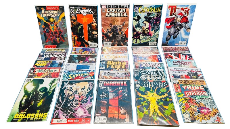 Photo 1 of 593389…final sale no returns/refunds-30 comics in plastic sleeves 