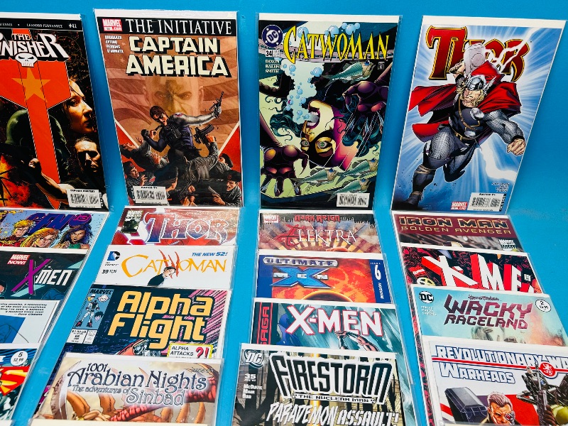 Photo 1 of 593389…final sale no returns/refunds-30 comics in plastic sleeves 