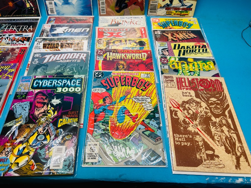 Photo 1 of 593390… final sale no returns/refunds-30 comics in plastic sleeves 