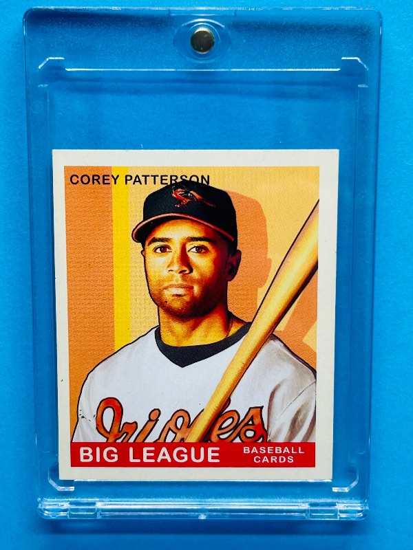 Photo 1 of 593403…Big League Corey Patterson card 115 in hard plastic case 