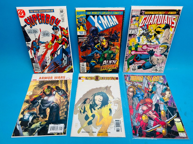 Photo 1 of 593407…6 comics in plastic sleeves 