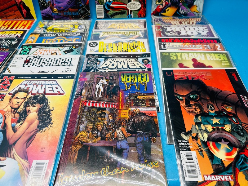 Photo 1 of 593416…final sale no returns/refunds- 30* comics in plastic sleeves 