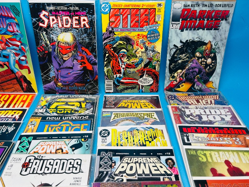 Photo 1 of 593416…final sale no returns/refunds- 30* comics in plastic sleeves 