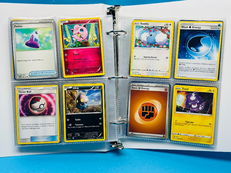 Photo 1 of 593418…final sale no returns/refunds-160 mixed Pokemon cards in binder