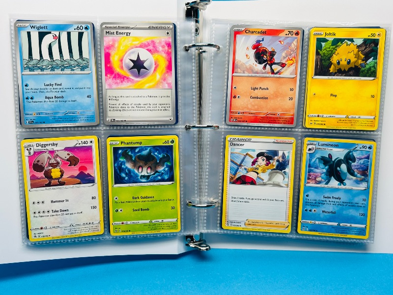 Photo 1 of 593418…final sale no returns/refunds-160 mixed Pokemon cards in binder