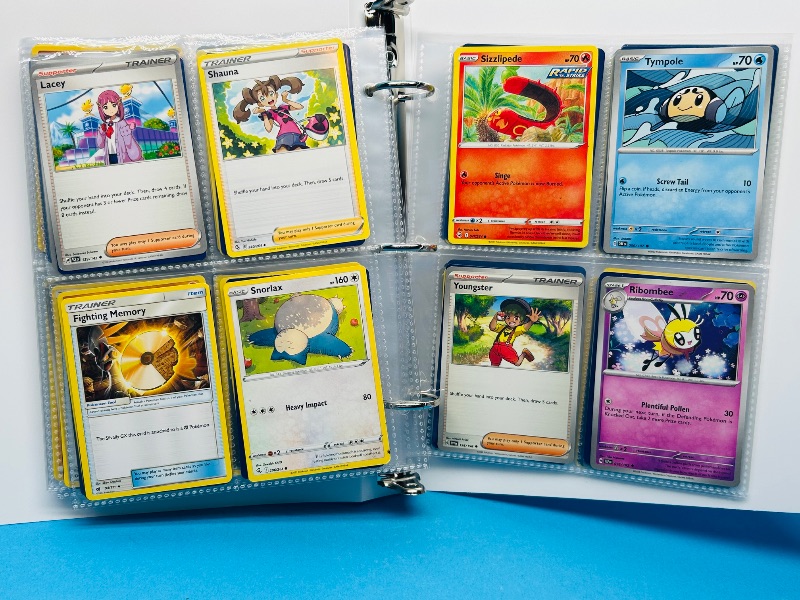 Photo 1 of 593418…final sale no returns/refunds-160 mixed Pokemon cards in binder