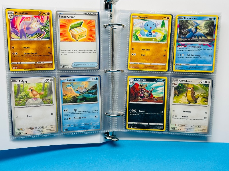 Photo 1 of 593418…final sale no returns/refunds-160 mixed Pokemon cards in binder