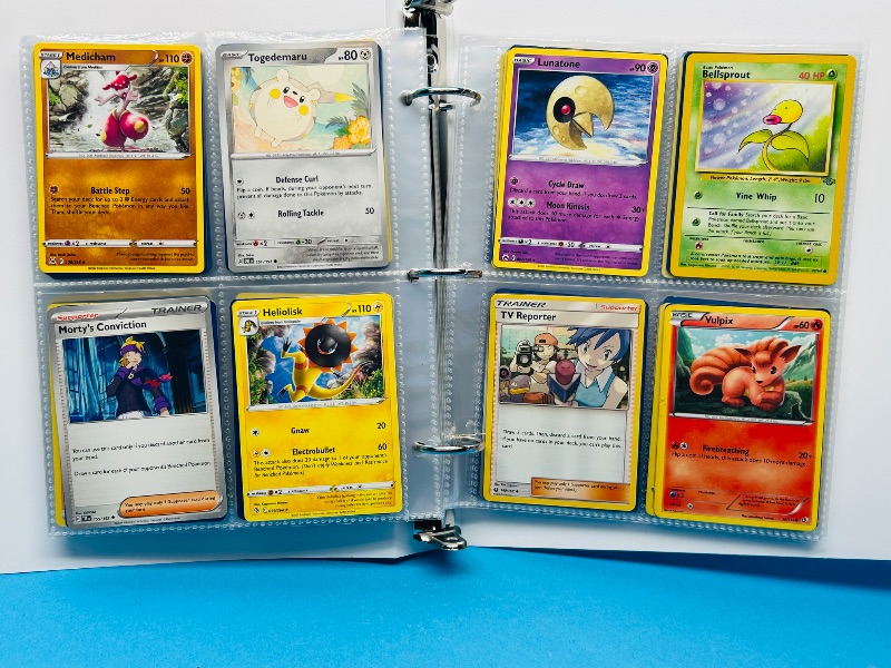 Photo 1 of 593418…final sale no returns/refunds-160 mixed Pokemon cards in binder