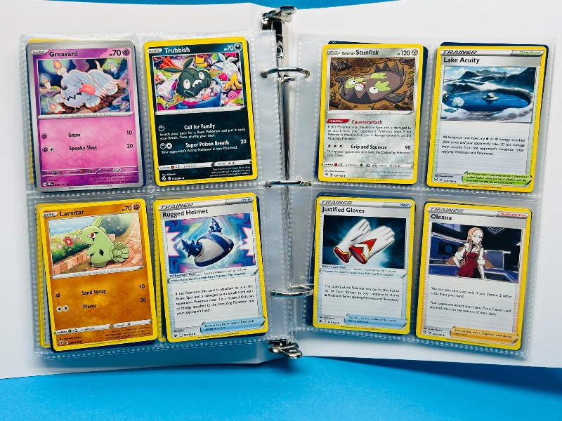 Photo 1 of 593418…final sale no returns/refunds-160 mixed Pokemon cards in binder
