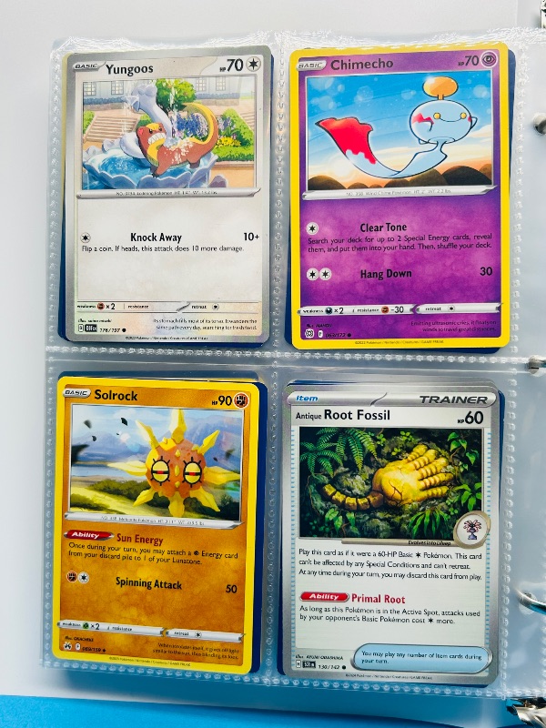 Photo 1 of 593418…final sale no returns/refunds-160 mixed Pokemon cards in binder