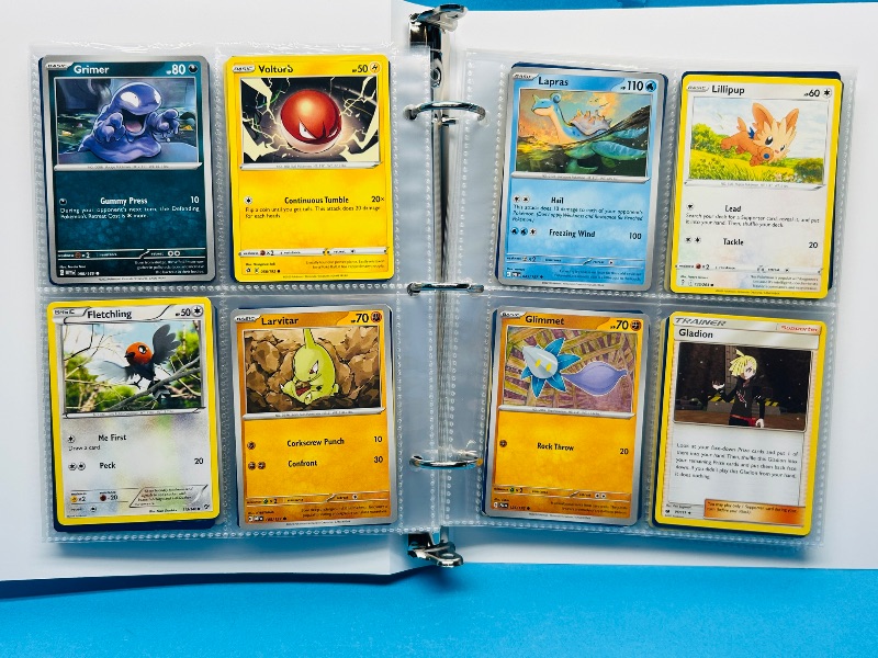 Photo 1 of 593418…final sale no returns/refunds-160 mixed Pokemon cards in binder