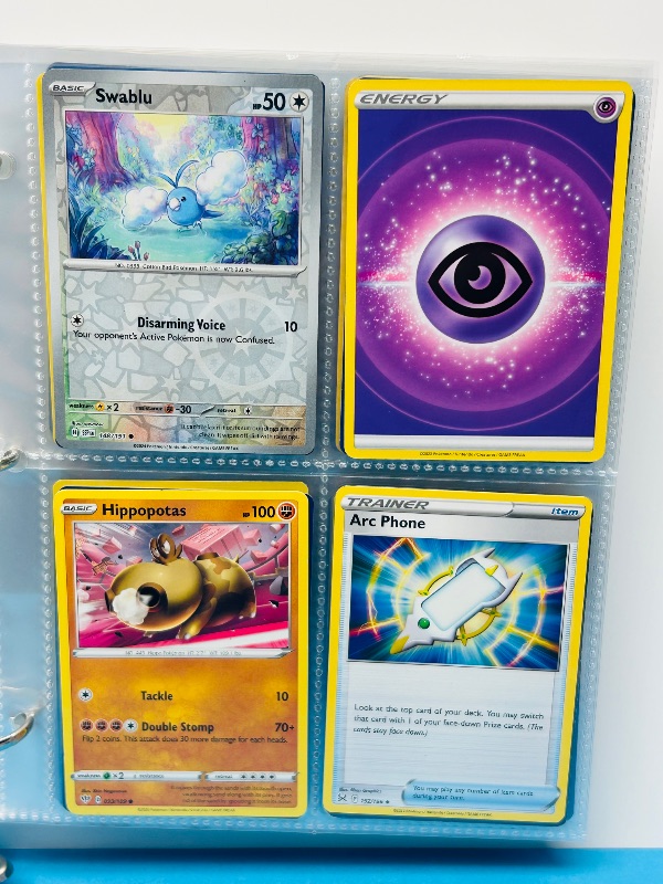 Photo 1 of 593418…final sale no returns/refunds-160 mixed Pokemon cards in binder