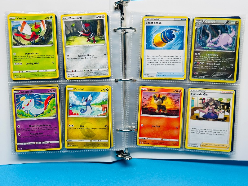 Photo 1 of 593418…final sale no returns/refunds-160 mixed Pokemon cards in binder