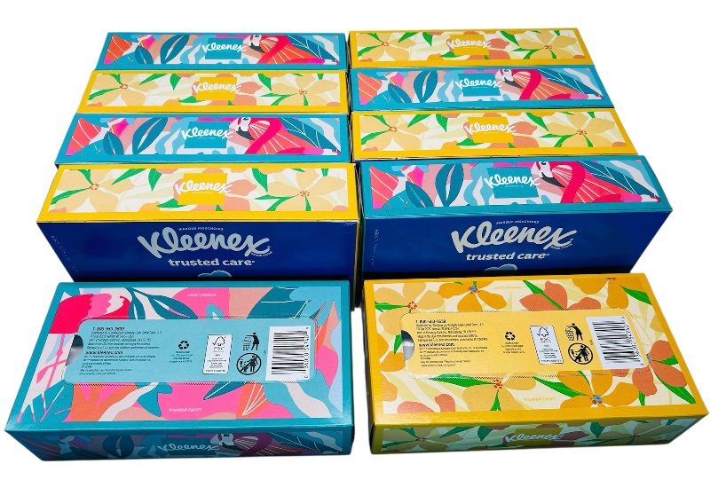 Photo 1 of 593445…10 boxes of Kleenex 72 count in each