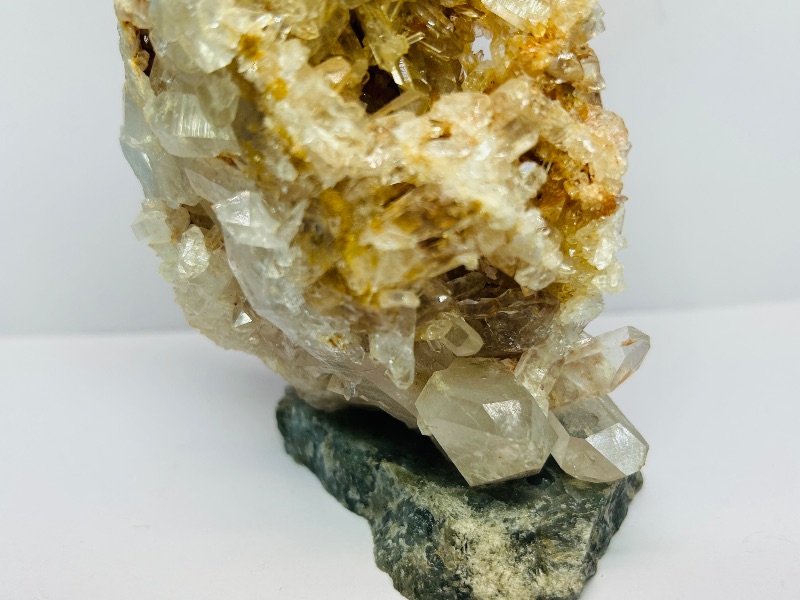 Photo 1 of 593450…8” crystal rock on stone stand 