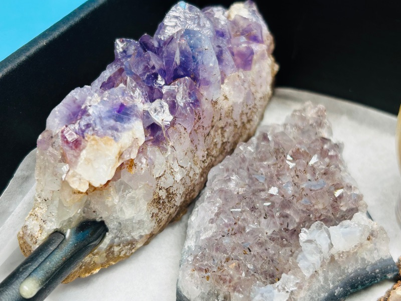 Photo 1 of 593461…rock collection- amethyst, crystal, pyrite, agates and more