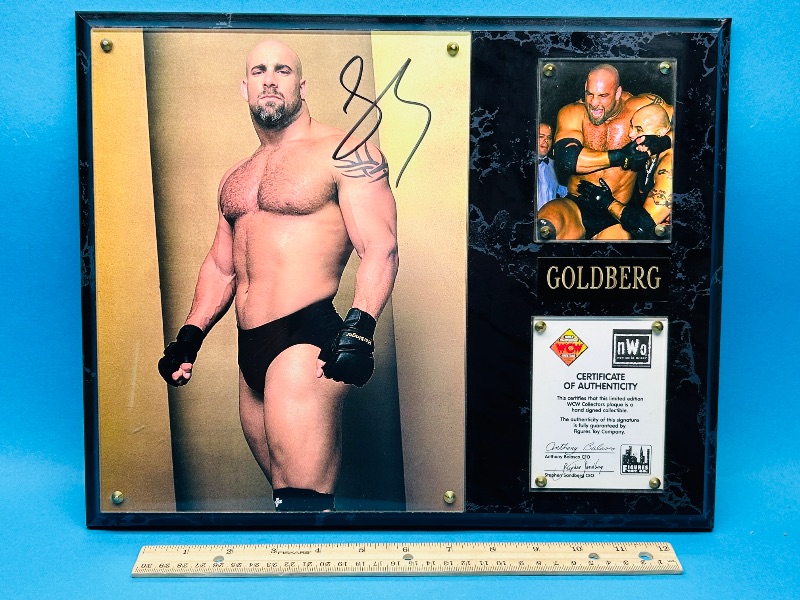 Photo 1 of 593464…autographed Goldberg picture with COA
