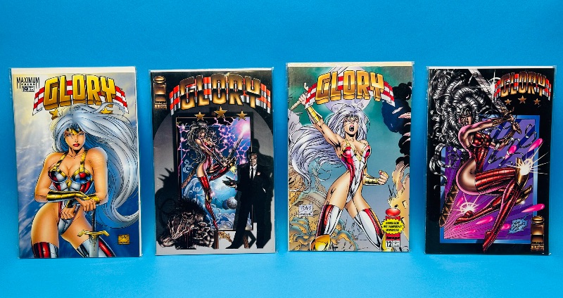 Photo 1 of 593499…4 glory comics in plastic sleeves 