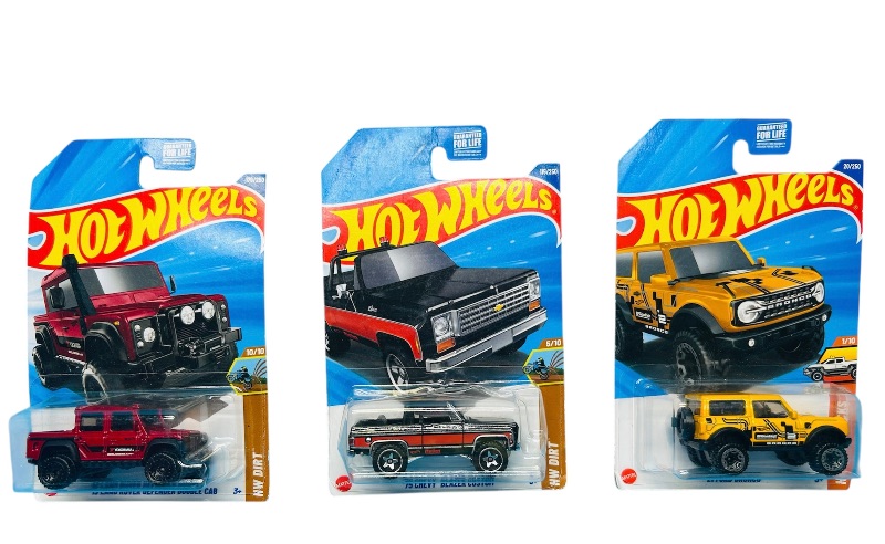 Photo 1 of 593508…3  hot wheels die cast trucks 