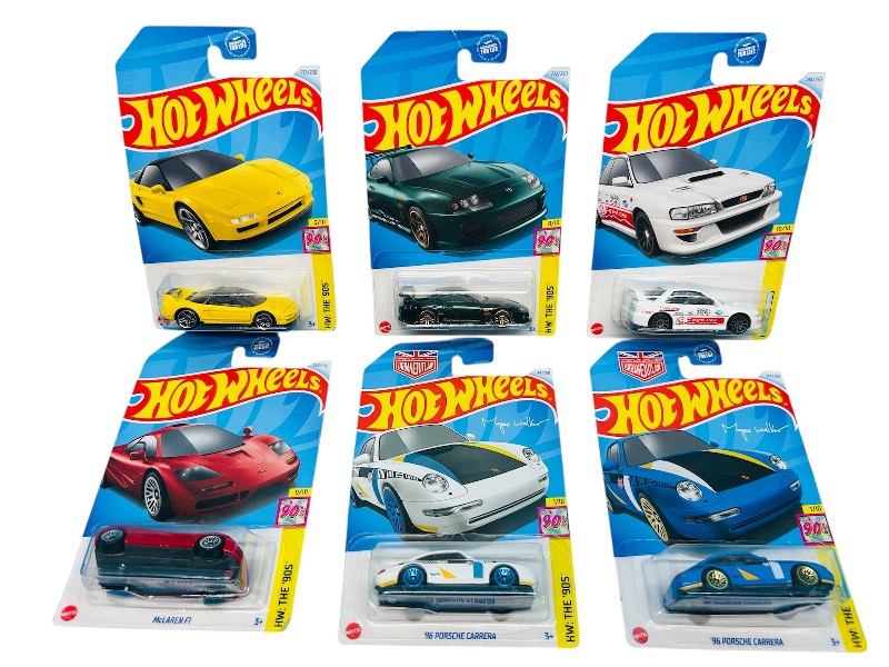 Photo 1 of 593511…6  hot wheels die cast from the 90’s
