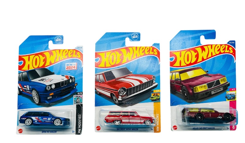 Photo 1 of 593521…3  hot wheels die cast wagon cars
