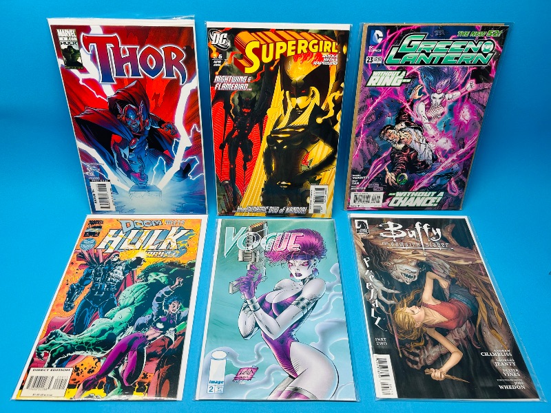 Photo 1 of 593549…6 comics in plastic sleeves 
