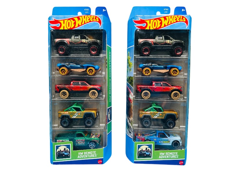 Photo 1 of 593560…2 hot wheels die cast truck sets 