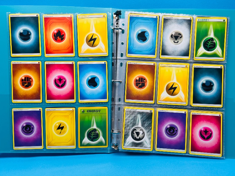 Photo 1 of 593576…final sale no returns/refunds- 180 Pokémon Energy cards in binder