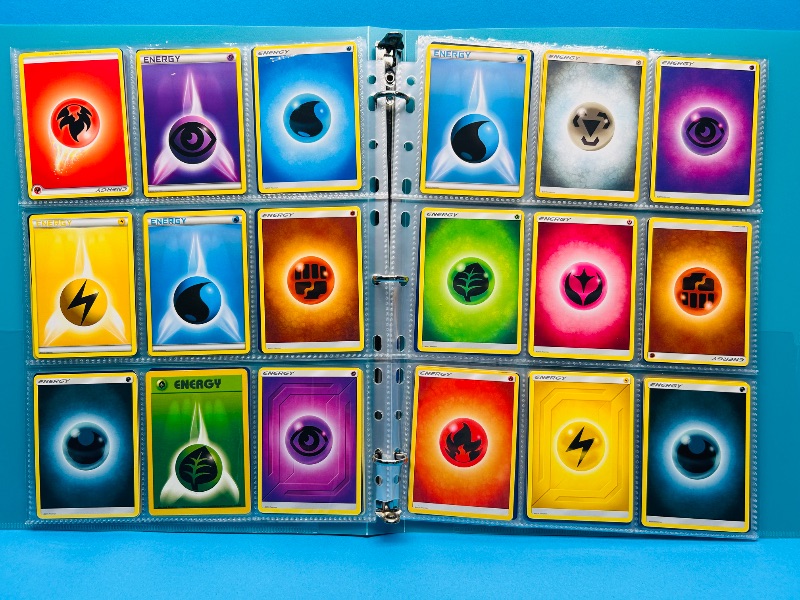 Photo 1 of 593576…final sale no returns/refunds- 180 Pokémon Energy cards in binder