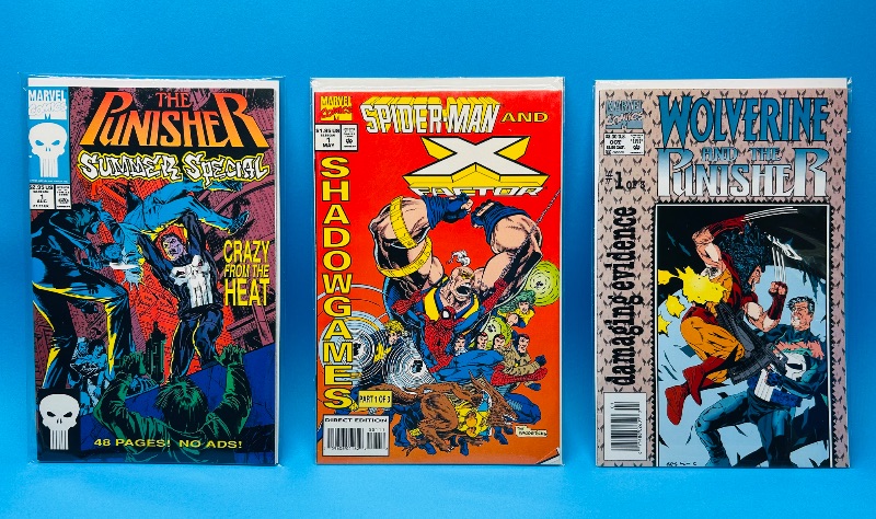 Photo 1 of 593577…3 comics all no 1’s in plastic sleeves 