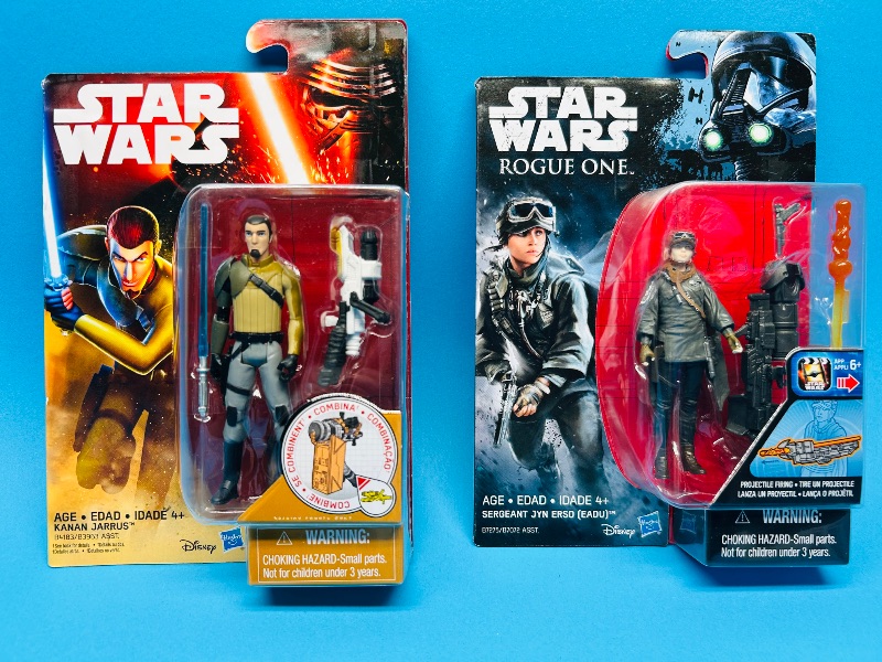 Photo 1 of 593593…2 Star Wars  figures 