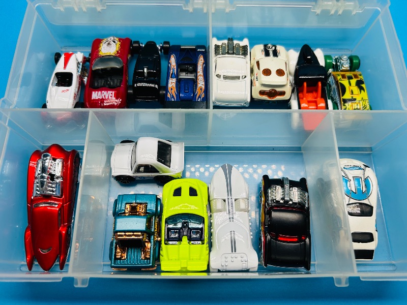 Photo 1 of 593596… final sale no returns/refunds-28 die cast cars in case