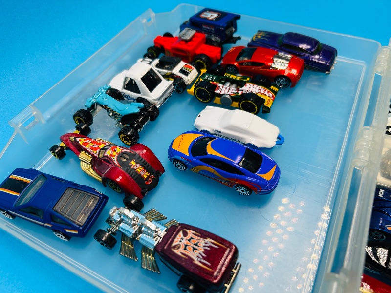 Photo 1 of 593596… final sale no returns/refunds-28 die cast cars in case