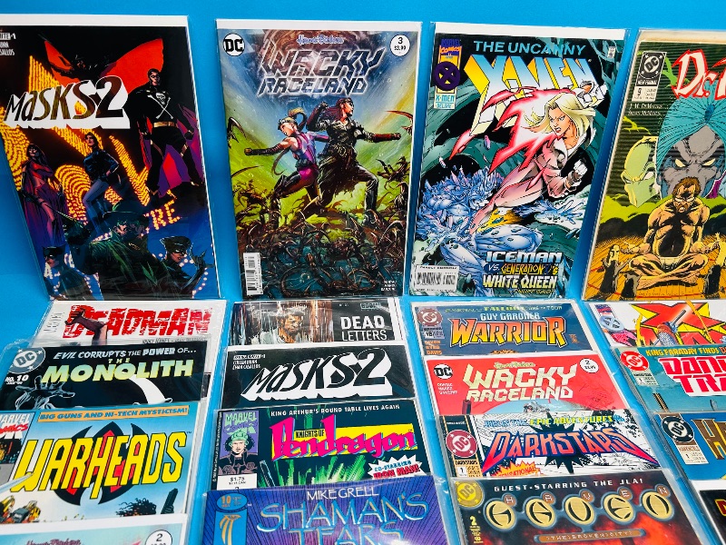 Photo 1 of 593601…final sale no returns/refunds-30 comics in plastic sleeves 