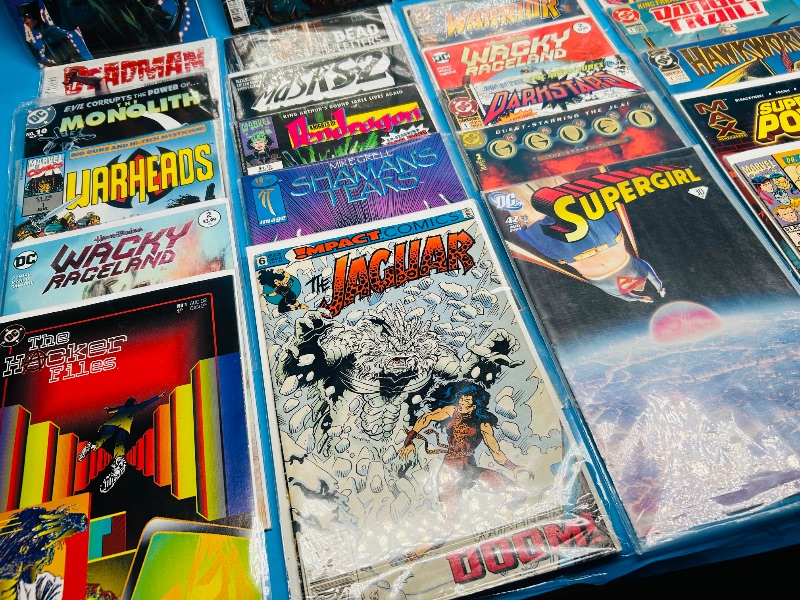 Photo 1 of 593601…final sale no returns/refunds-30 comics in plastic sleeves 