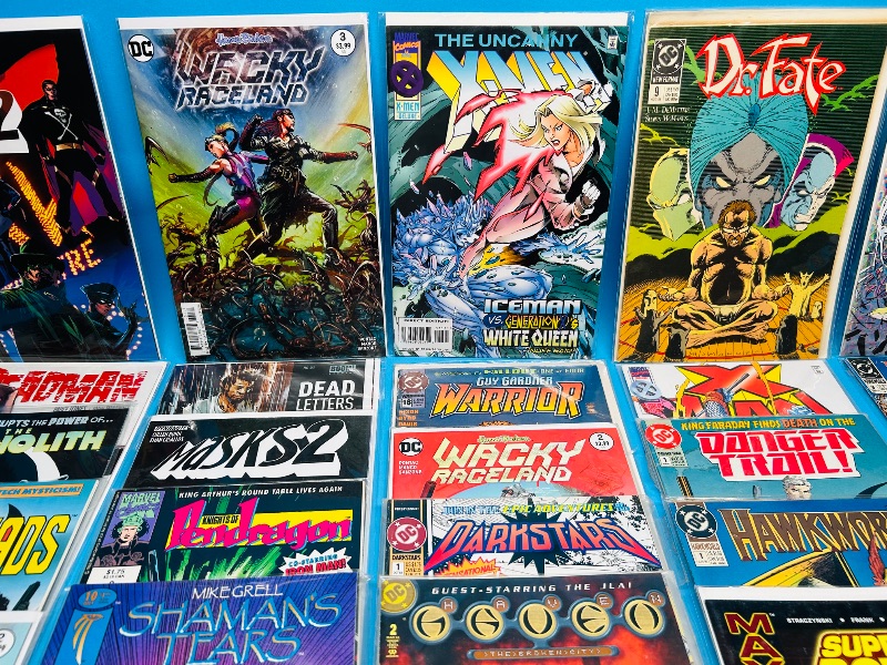 Photo 1 of 593601…final sale no returns/refunds-30 comics in plastic sleeves 