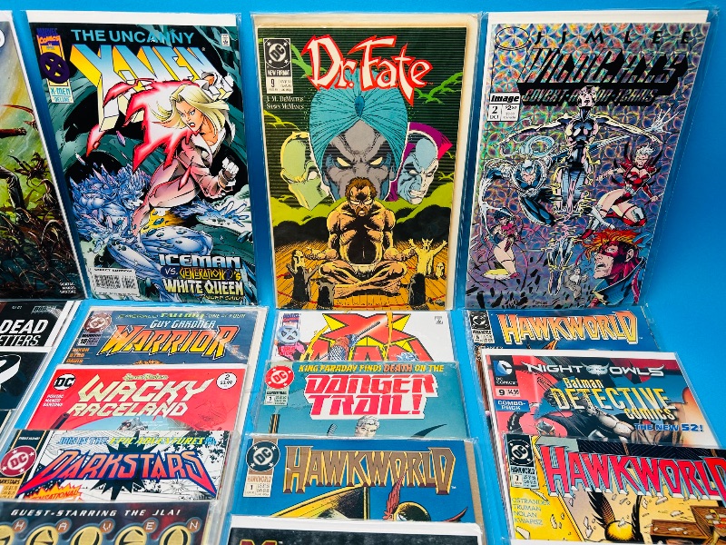 Photo 1 of 593601…final sale no returns/refunds-30 comics in plastic sleeves 