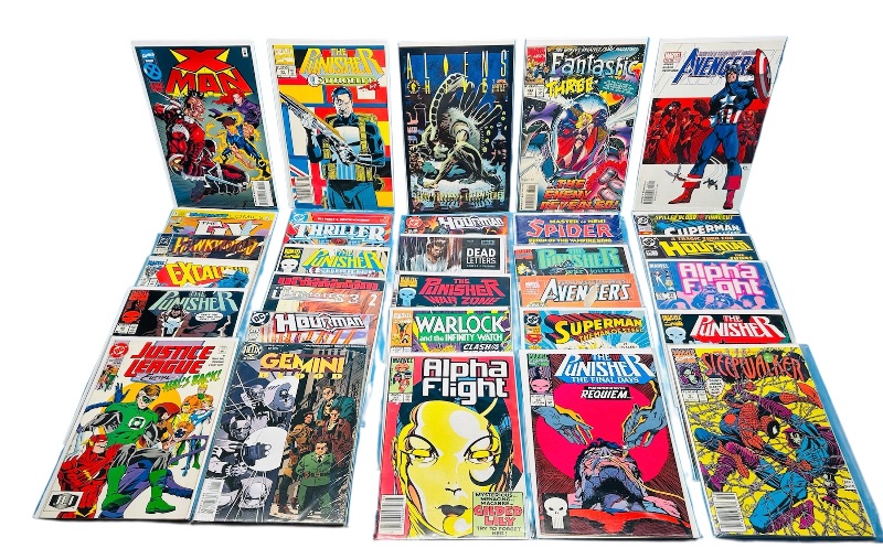 Photo 1 of 593603… final sale no returns/refunds-30 comics in plastic sleeves 