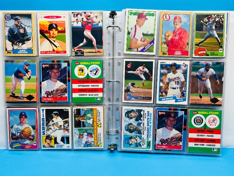 Photo 1 of 593604… final sale no returns/refunds-360 mixed baseball cards in binder