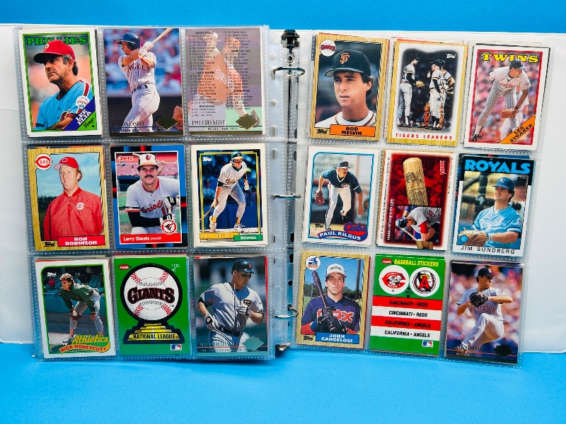 Photo 1 of 593604… final sale no returns/refunds-360 mixed baseball cards in binder