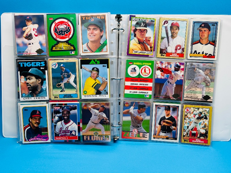 Photo 1 of 593604… final sale no returns/refunds-360 mixed baseball cards in binder
