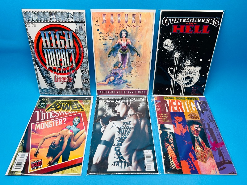 Photo 1 of 593605…adults only- comics for mature readers in plastic sleeves 